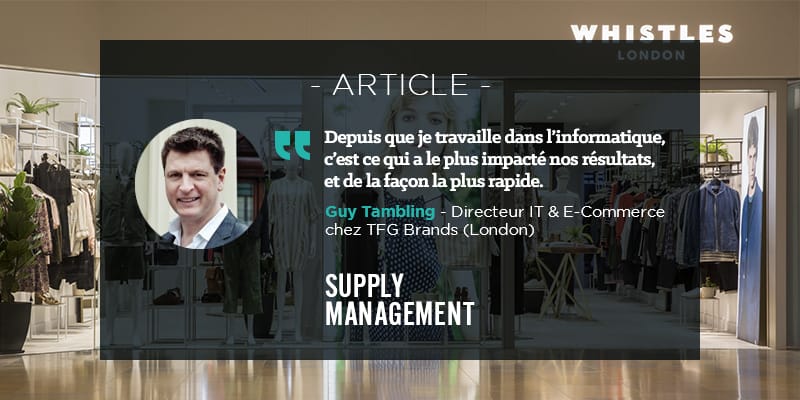 Whistles optimise sa gestion de stocks avec l'OMS et challenge ses équipes