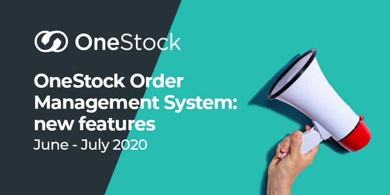 Order Management System new features
