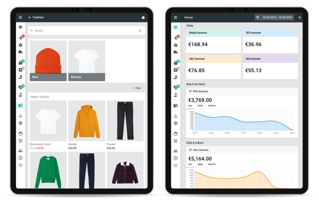 omnichannel orders management store app