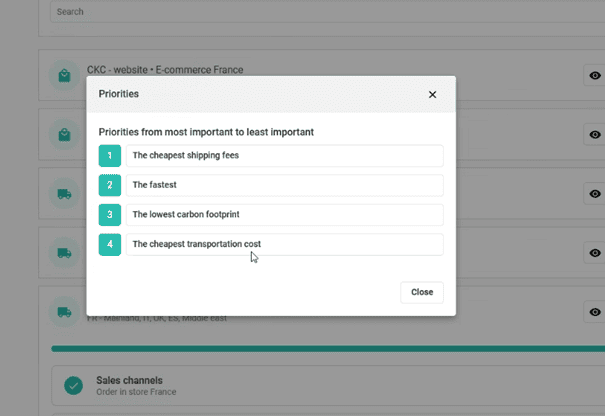 order management system - order orchestration - priorities