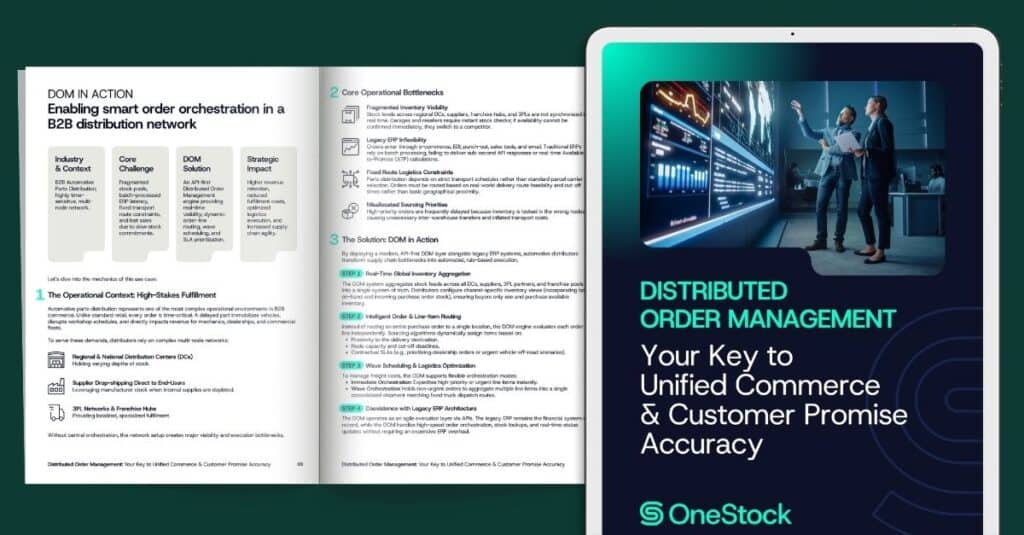 Distributed Order Management (DOM) Software White Paper Cover